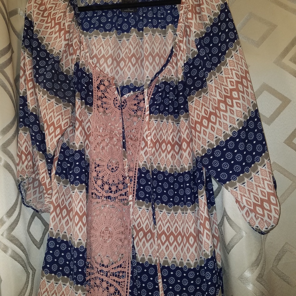 Plus size blouse